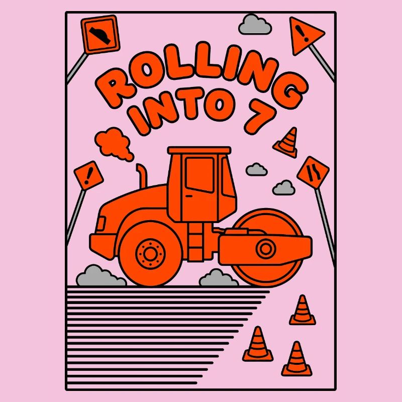 Rolling Into 7 Steamroller