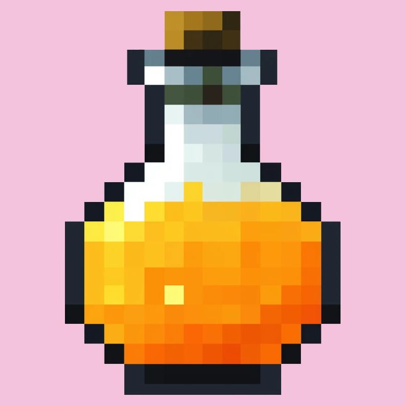 Potion Pixel-Art-Stil retro 8-Bit