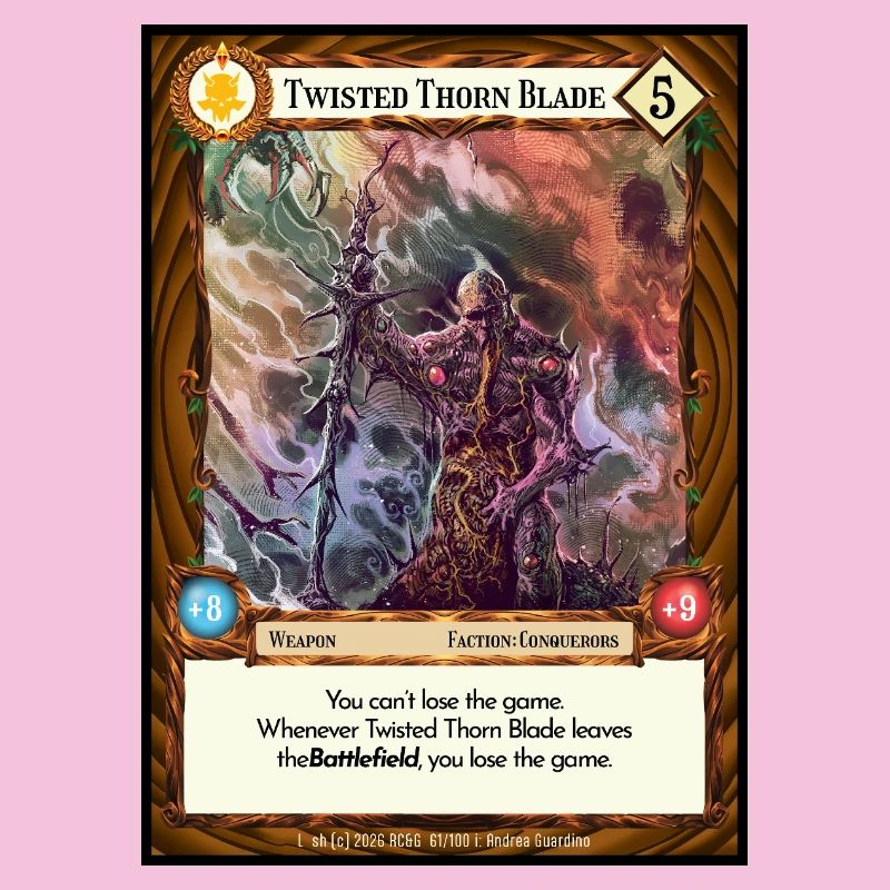 Twisted Thorn Blade