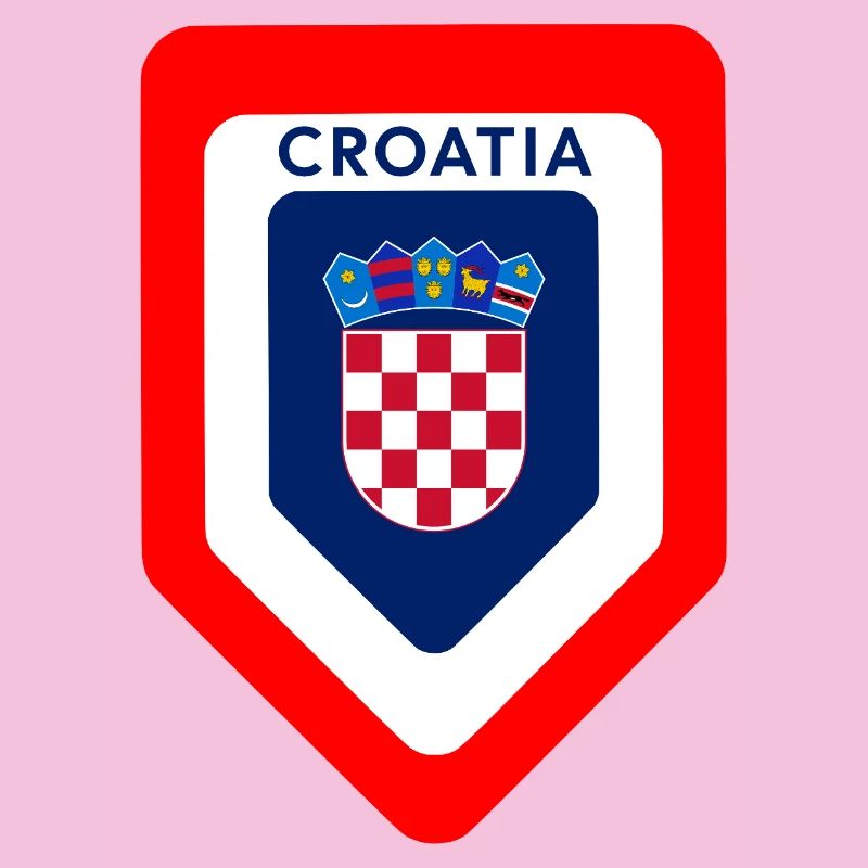 Kroatisches Wappen Emblem