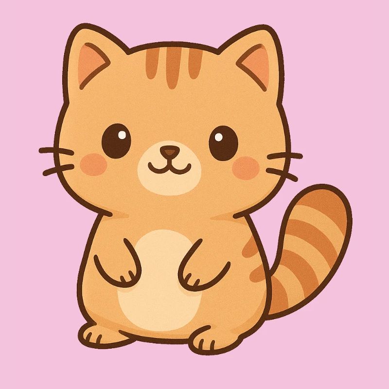 Illustration de chatons mignons
