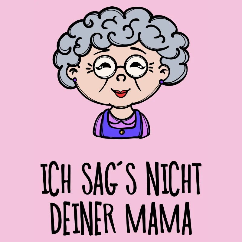 Lustig Oma Großmutter Statement Brille Alte Frau