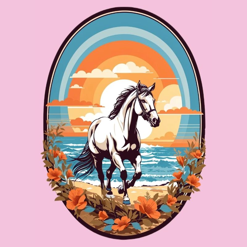 Pferd am Strand