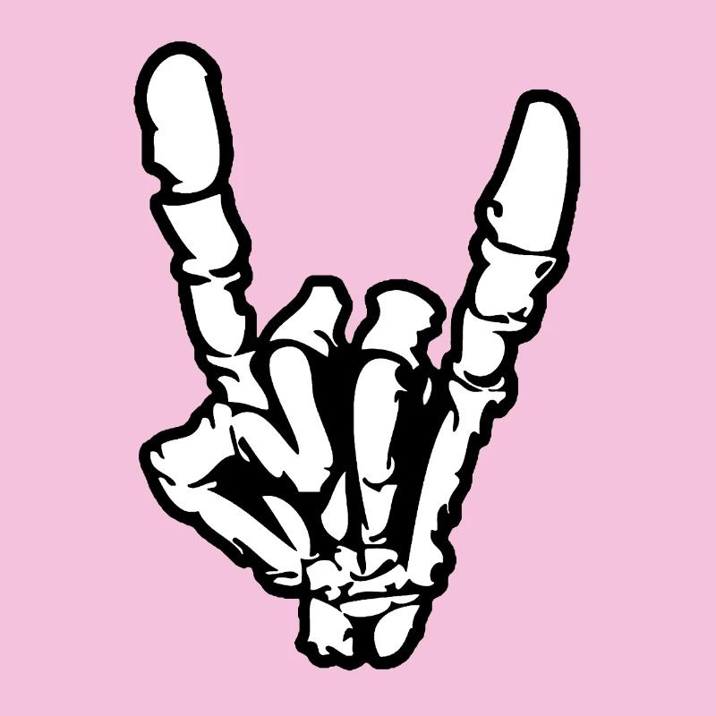 Rock'n'Roll- oder Heavy-Metal-Handzeichen *