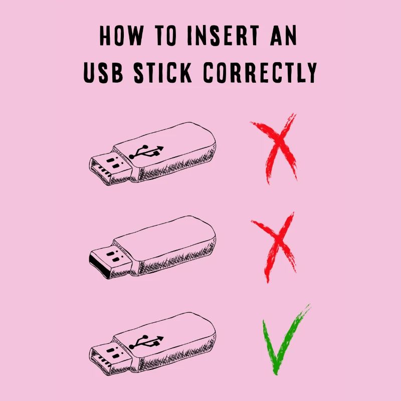 Comment insérer correctement une clé USB