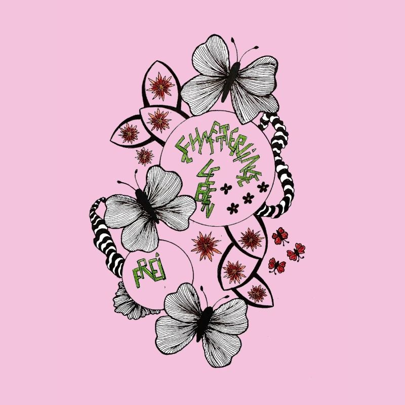Cercle de Fleurs Papillon