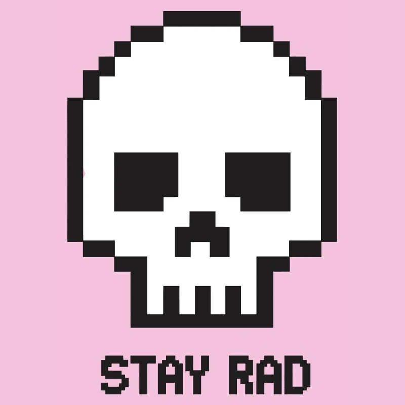 Roue de maintien du Pixel Skull