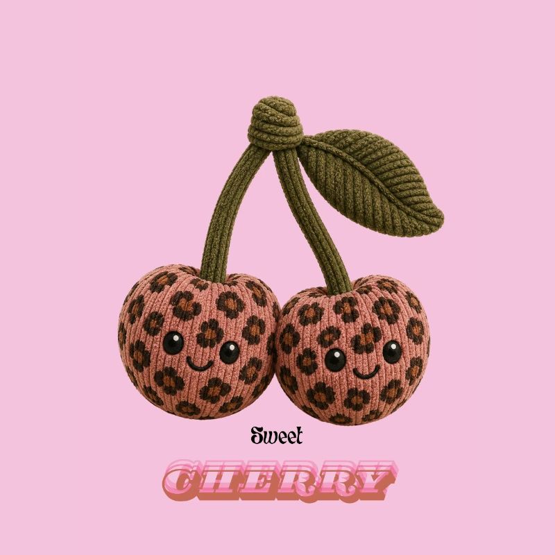 Leopard Cherries Cuddle Duo