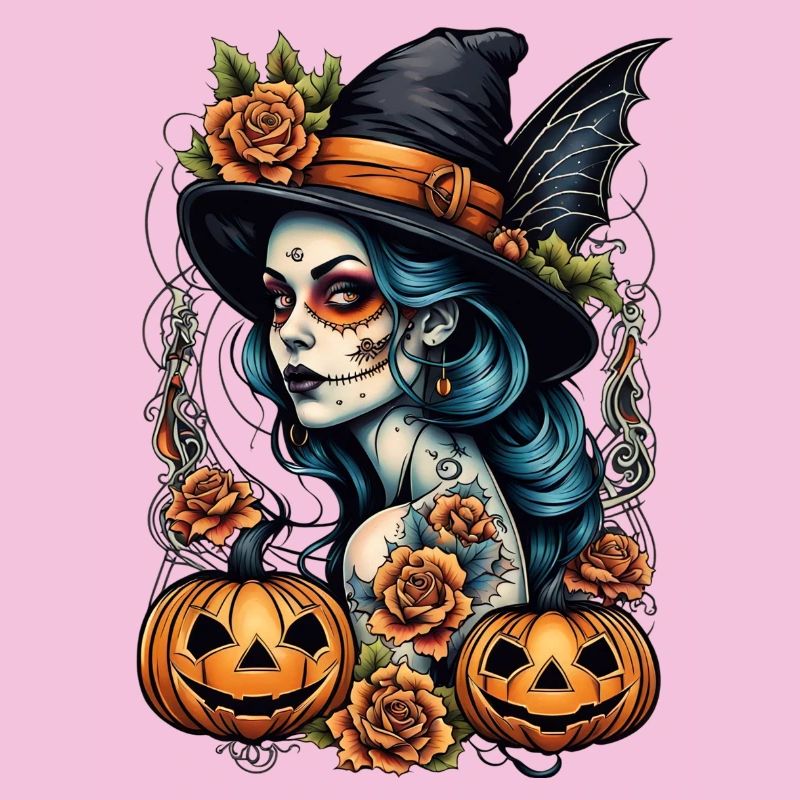 Día Muertos Witch