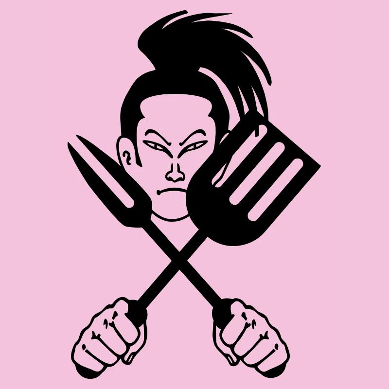 Cuisinier samouraï japonais