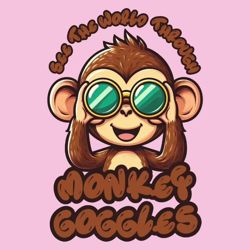 Cute Monkey: Sehen Sie die Welt durch eine Affenbrille!