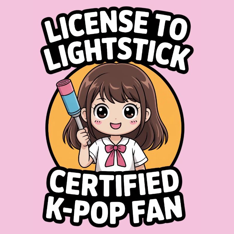 K-Pop Fan Lightstick Corée