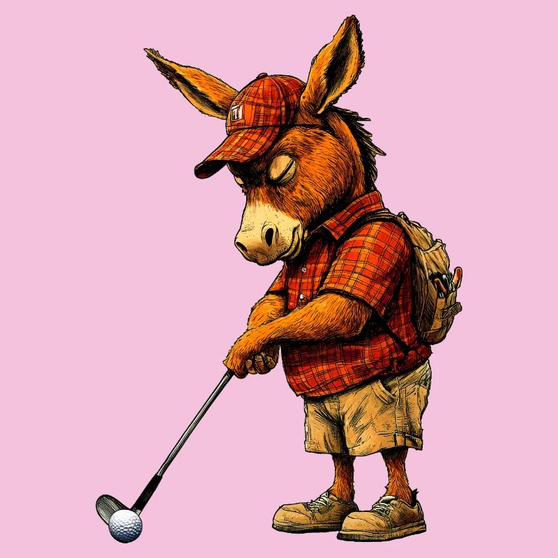 Âne de golf