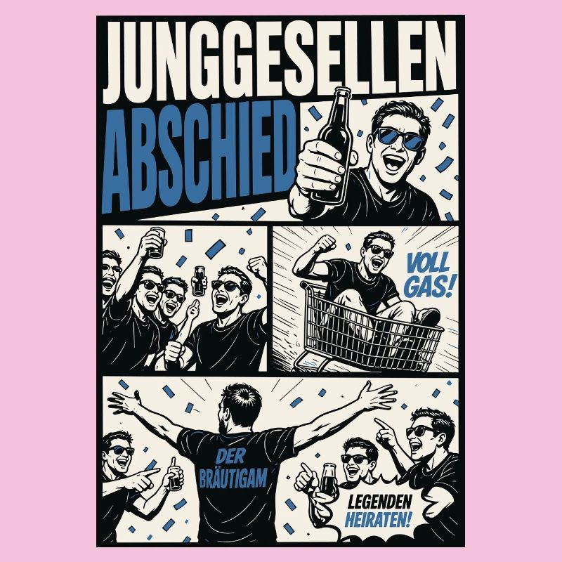 Junggesellenabschied Comic