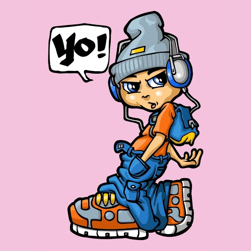 Boy saying Yo