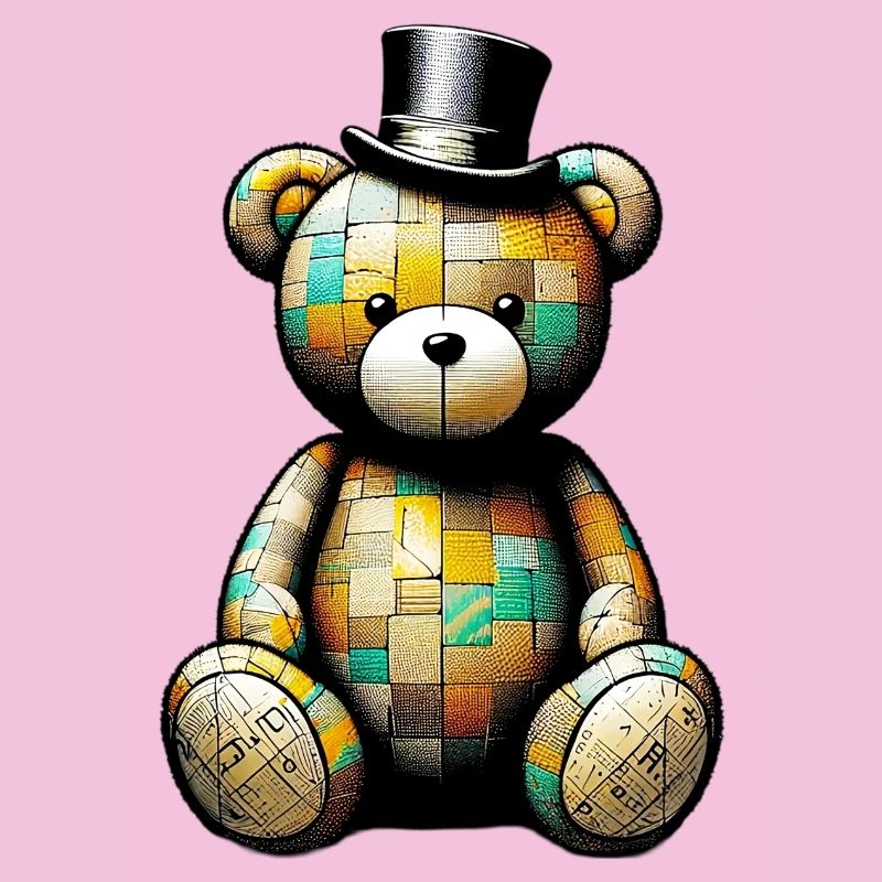 Teddy Bear Chapeau haut de forme Teddy Bear