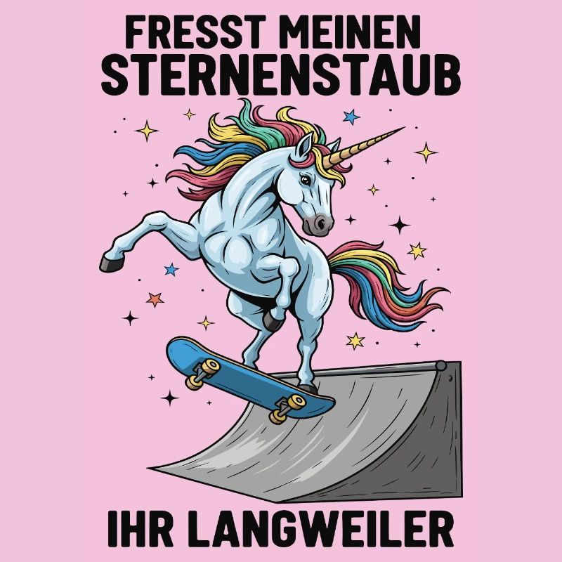 Skateboard-Einhorn