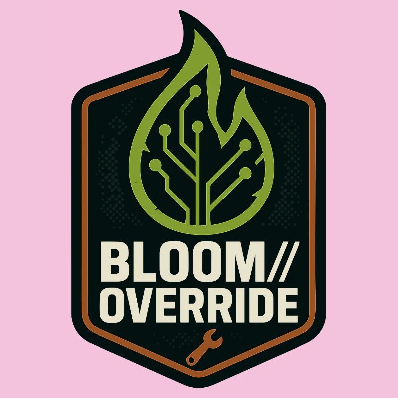 Bloom // Override – Solarpunk Emblem