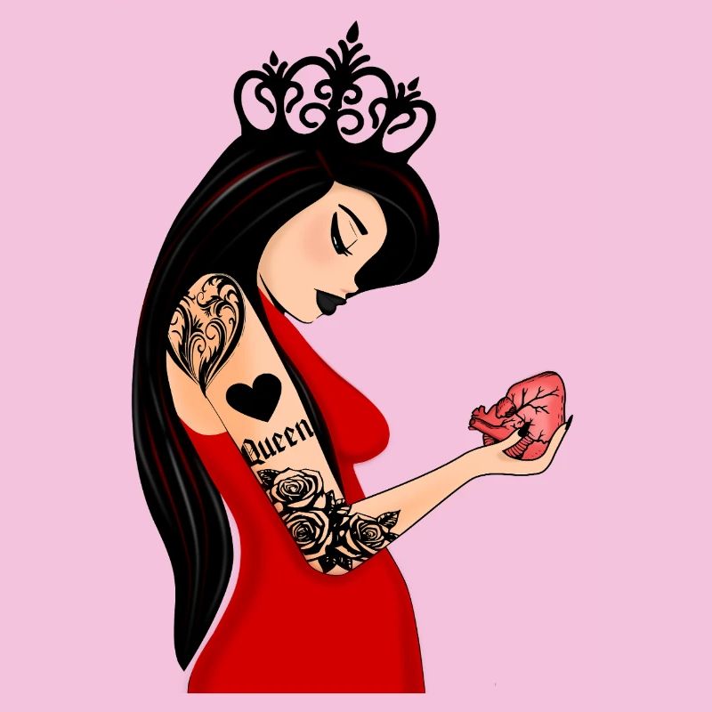 Punk Herz Dame