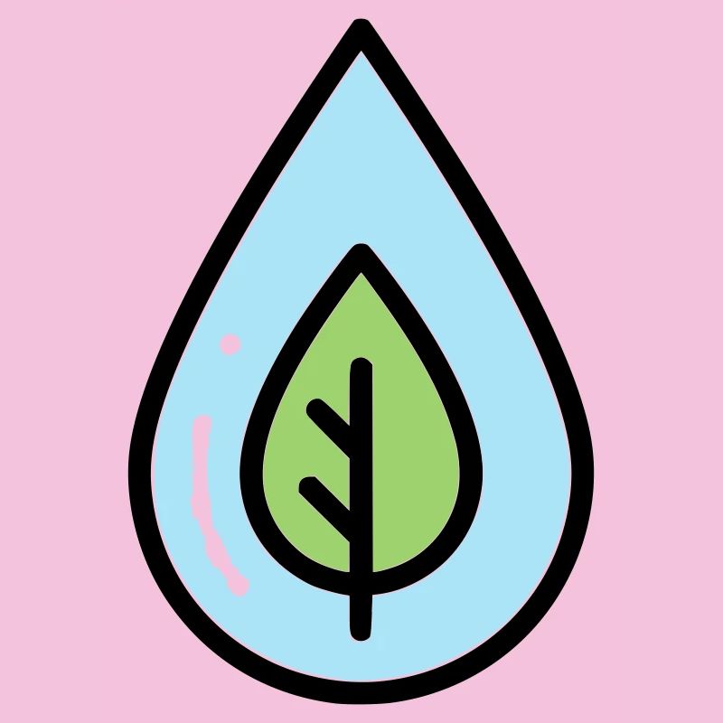 Water Drop Leaf Eco