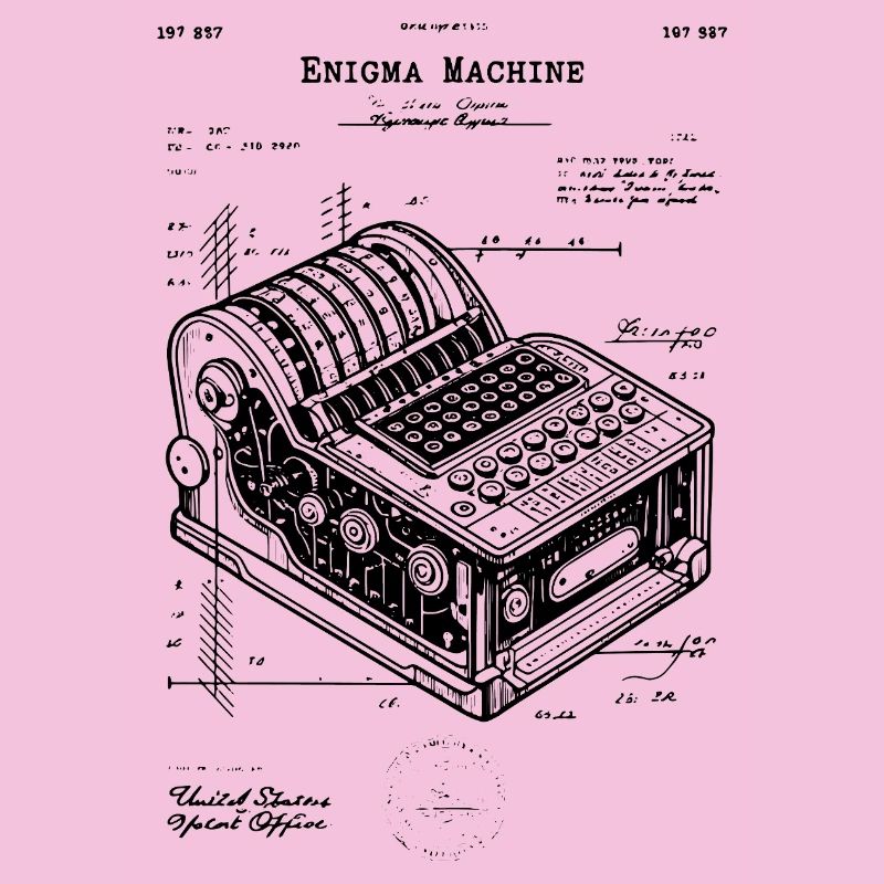 enigma machine blueprint patent