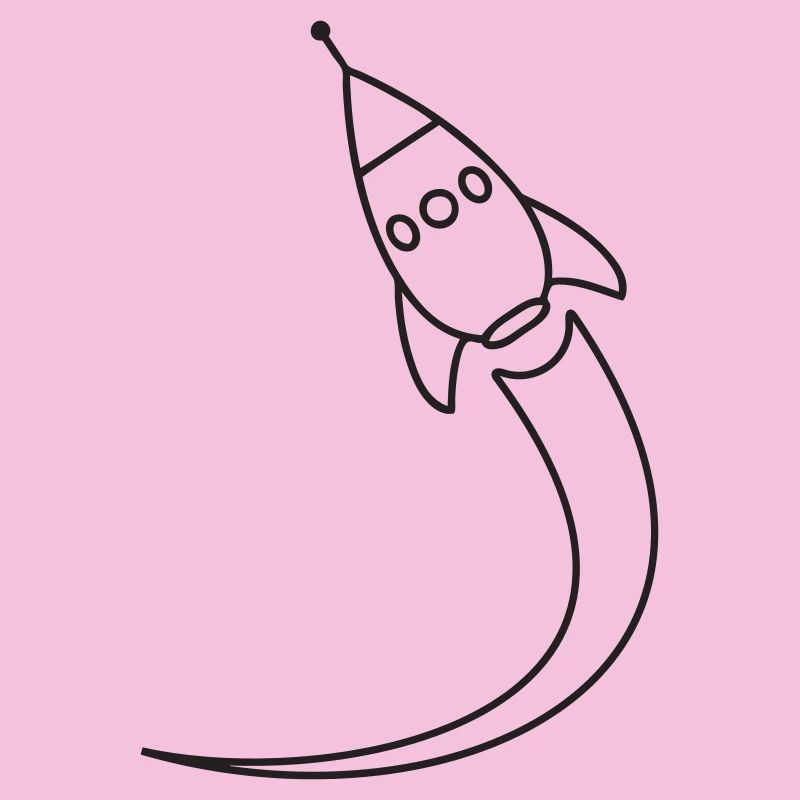 Rocket launches into space