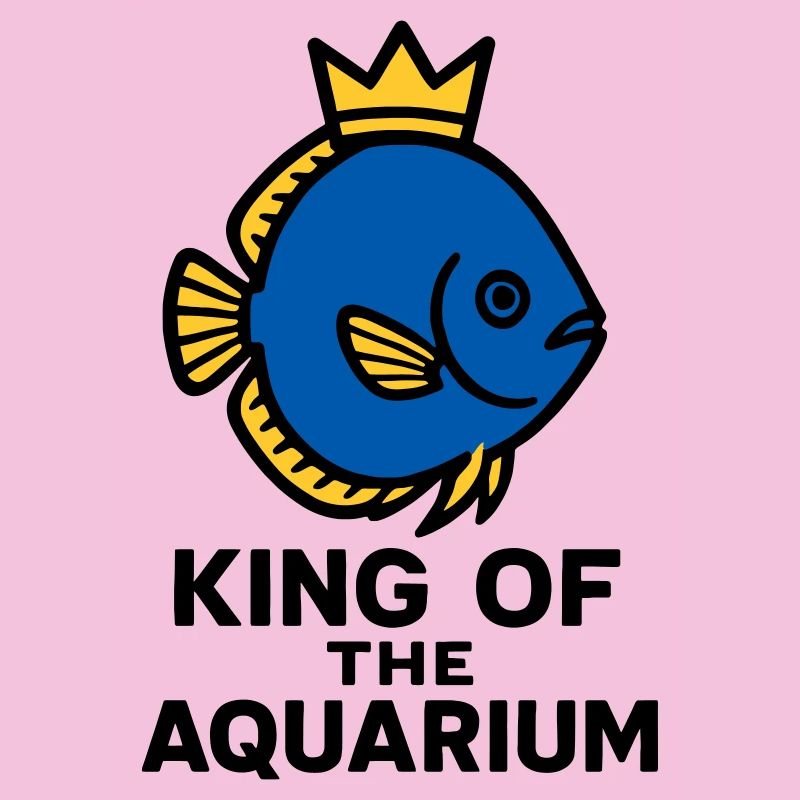 Der König des Aquariums gekrönten Diskusfisch