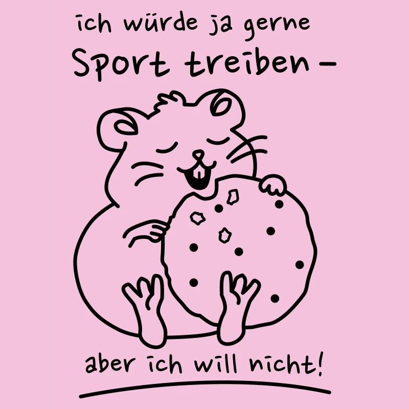 Hamster mit Keks
