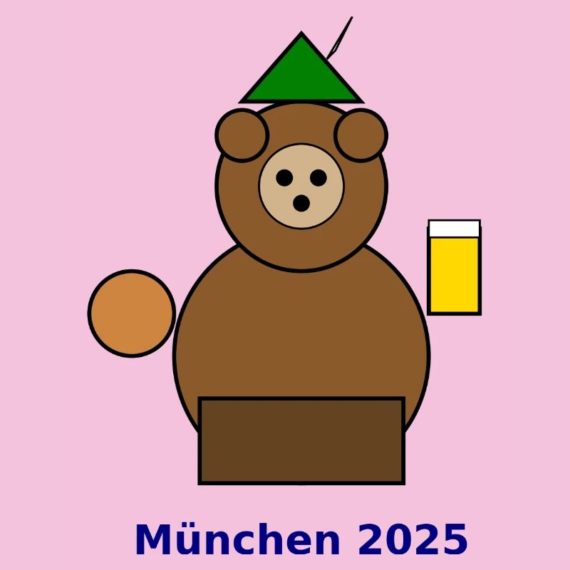 Munich Bear 2025 Festive Design
