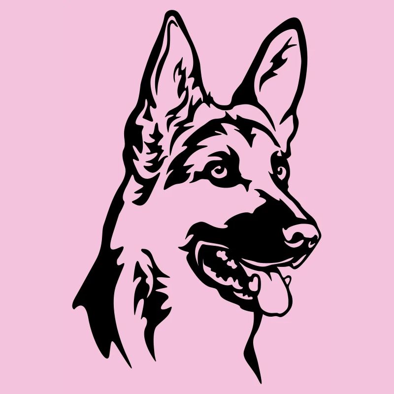 Deutscher Schäferhund Kopf
