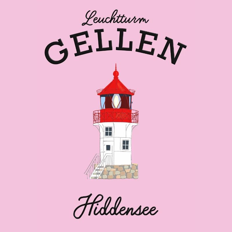 Hiddensee, Phare Gellen, Affiche
