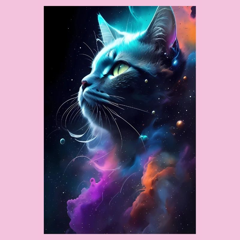 Visage de chat