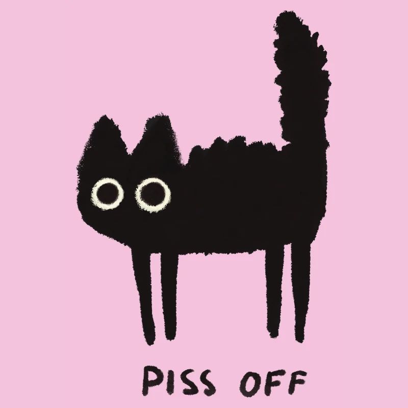 Grumpy Kitty Vibes – Leave Me Alone