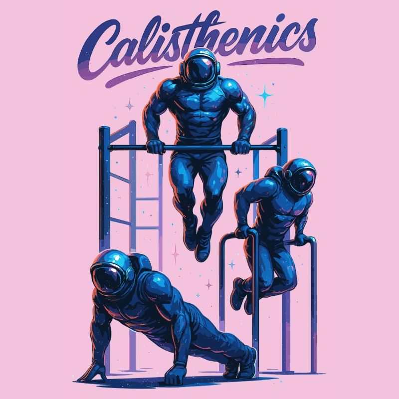 Calisthenics Astronaut Dips Push-ups Gift