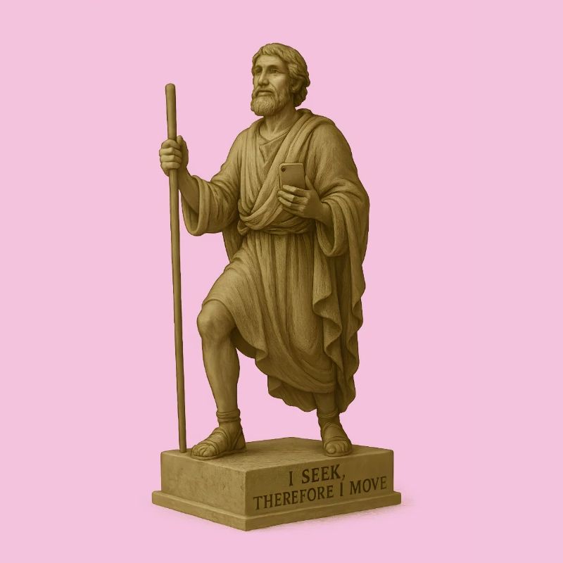 Interprétation moderne du pèlerin