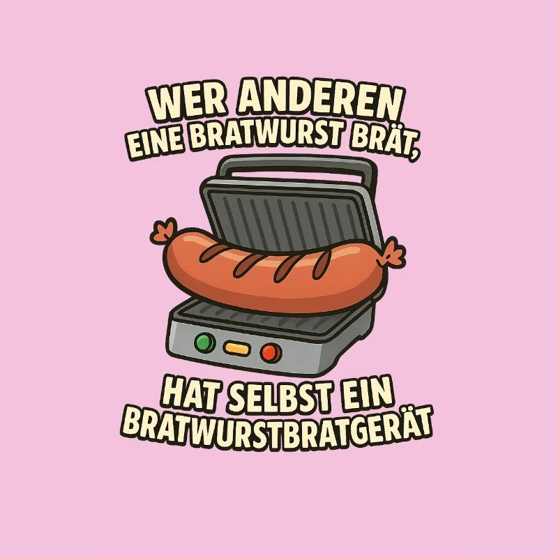 Bratwurst Bratgerät Spruch