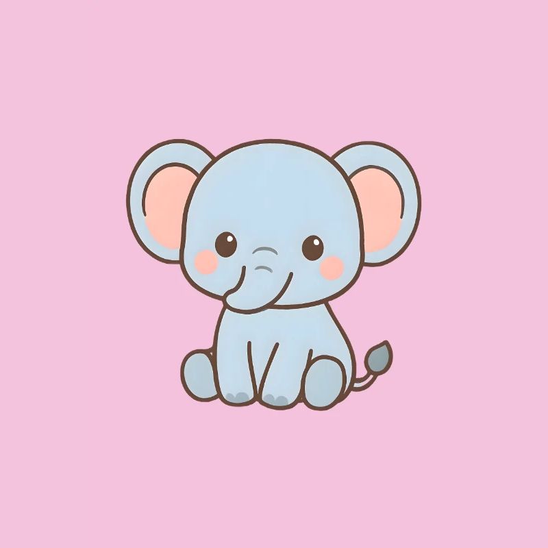 Charming Elephant Teddy Bear Design