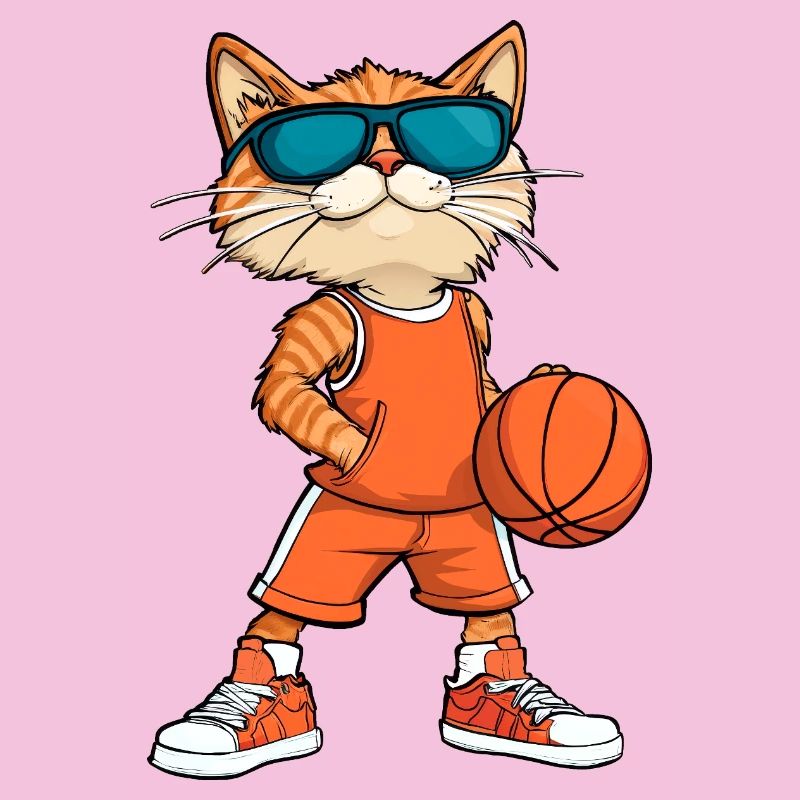 Cool Cat Basketteur