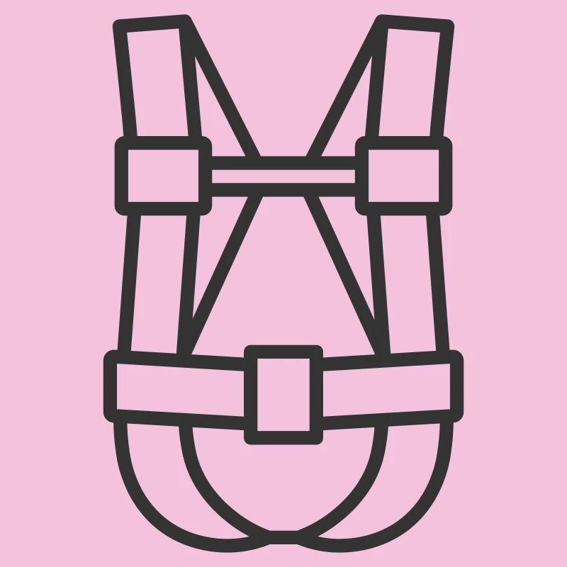 Climbing Harness Line Icon