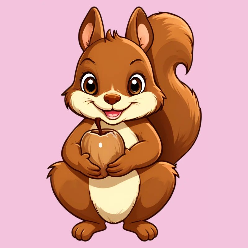 Eichhörnchen im Herbst