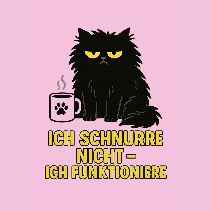 I don't purr – I function (cat)