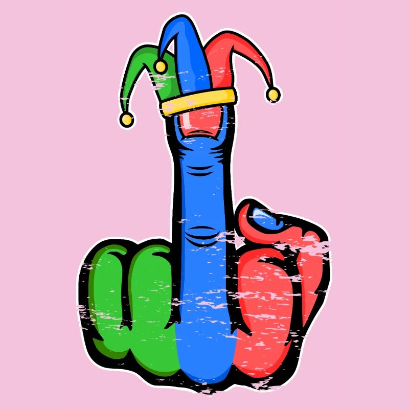 Mittelfinger Stingerfinger Karneval
