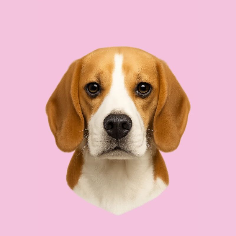 Beagle Kopf Portrait