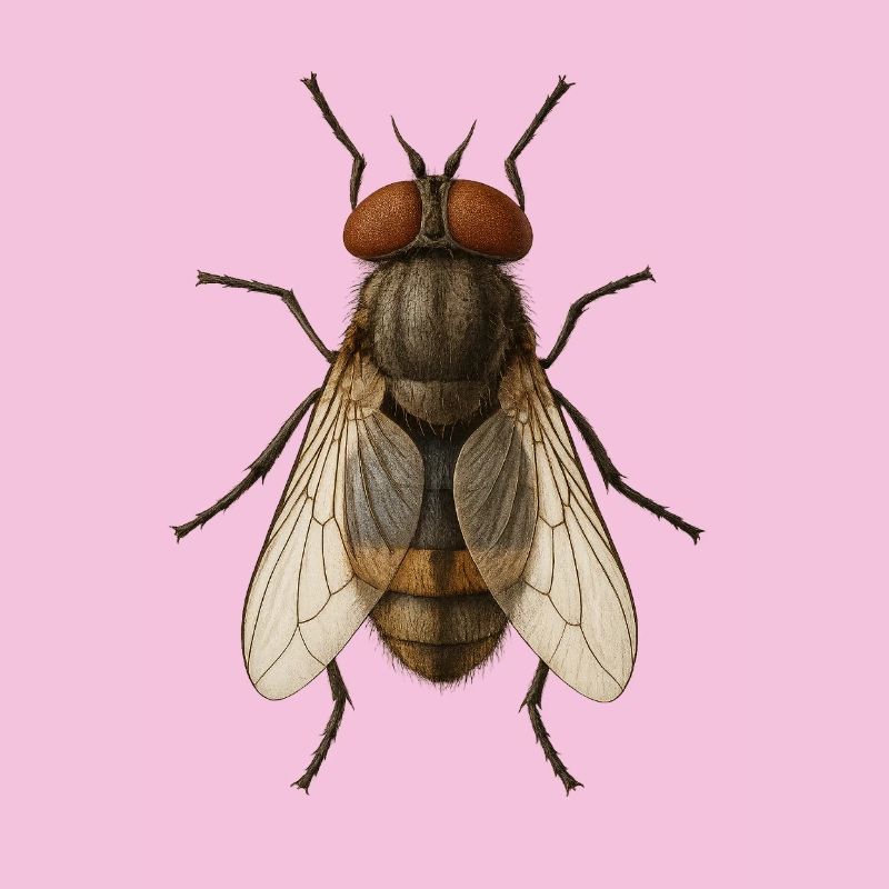 Hyperreal Fly Anatomy Tee