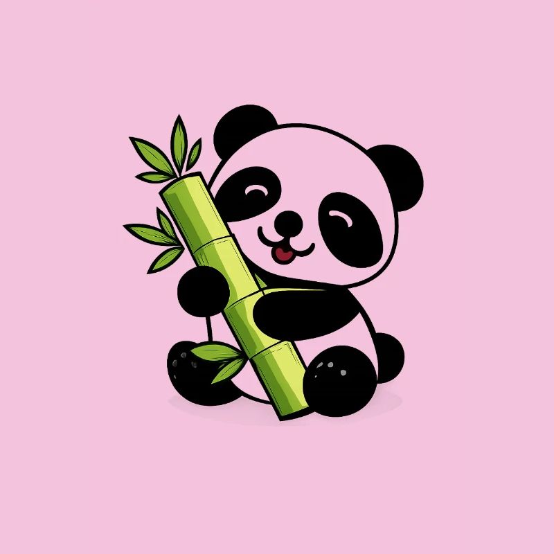 Panda Bambou Lime Doux