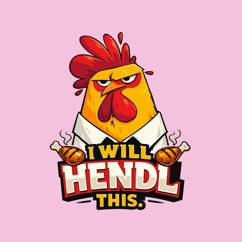 I Will Hendl This Dialect Humor Chickens Saying