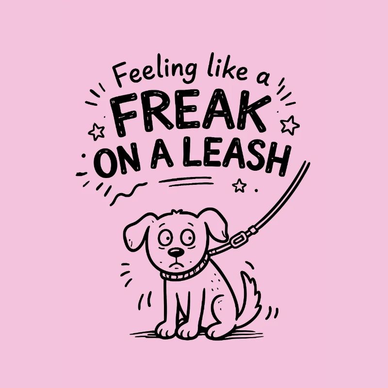 Feeling Like A Freak On A Leash Statement