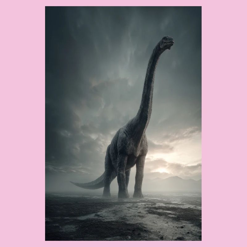 Aube du sauropode brouillé