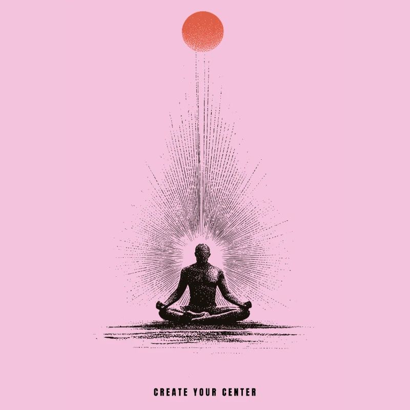 Sonnenmeditation Silhouette Zen
