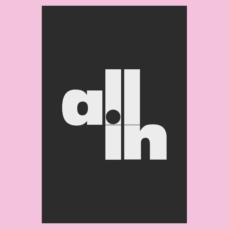 Déclaration de poker Typographie minimale